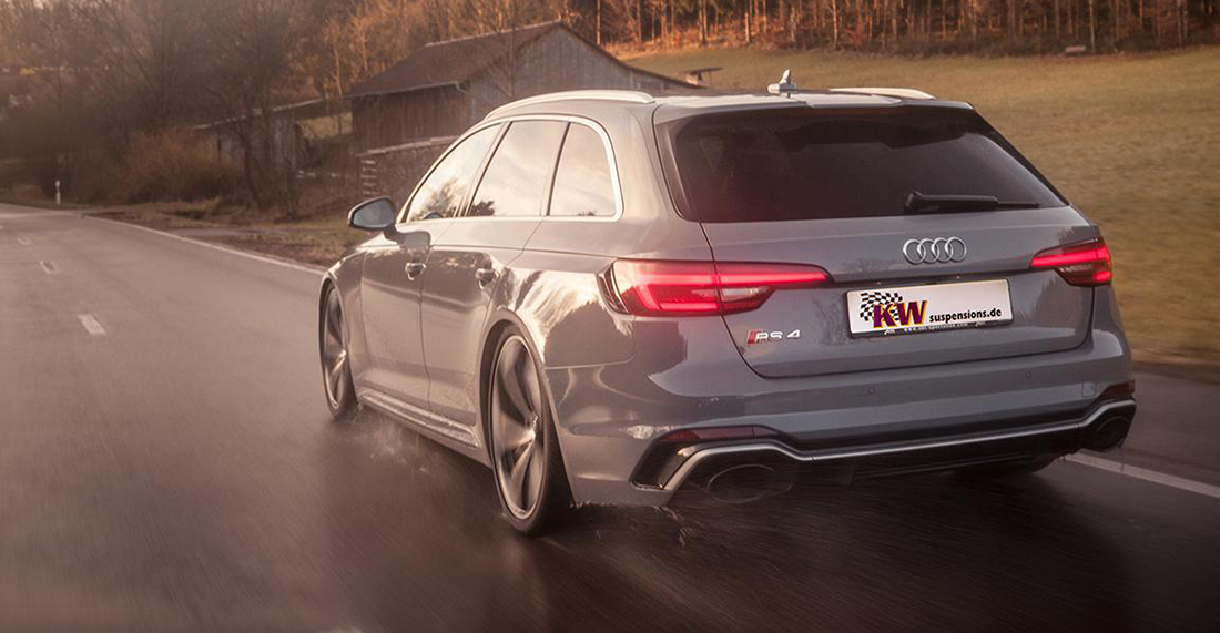 KW V3 Coilover kits AUDI A4 Avant  B9 RS4 quattro  331kW. 2894cc. 11/2017- H6 KW-352100CF