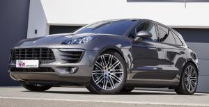 KW justerbar sänkningssats (HAS) 25310090 PORSCHE Macan 95B, 95BN År 04/14- Vikt fram - 1325 kg Vikt bak - 1360 kg