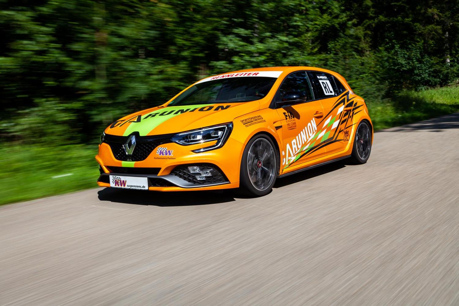 KW Coilovers V3 Clubsport inkl. topplager RENAULT MEGANE IV Schrägheck (B9A/M/N_) 11/2015-
