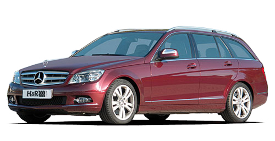 H&R Sänkningssats Mercedes C-Class W204