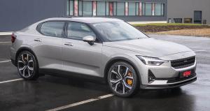 Eibach sänkningssats Polestar 2  Max framaxelvikt 1.295kg Max bakaxelvikt 1.415kg