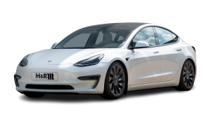 HR-23038-1 H&R Justerbar sänkningssats Tesla 3    2017- 25-45mm fram 35-50mm bak