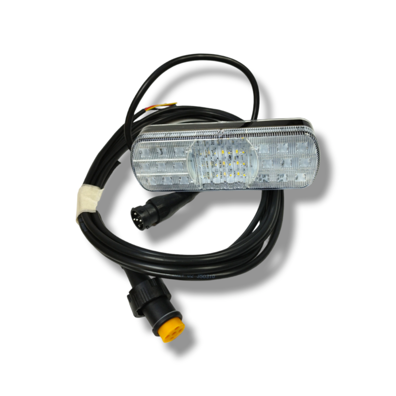 Baklyse LED Rolfo 4-funktion inkl kabel & kontakt
