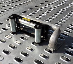 Hjulstopp med vajerstyrning