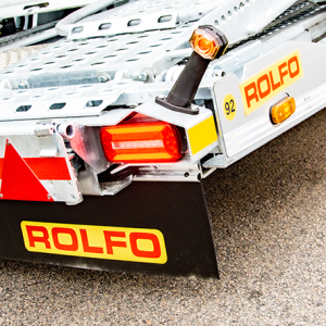 Stänkskydd ROLFO B46 inkl fäste 2550 mm