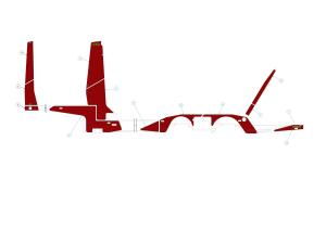 Sidoplåt B46 bakre nedre (nr 12)