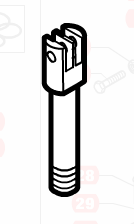 Kedjefäste förstärkt lyftkedja B4