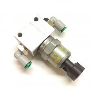 Ventil med solenoid luftstyrning låsning övervåning