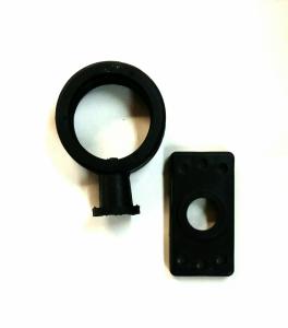 Gummiarm kort positionsljus rund