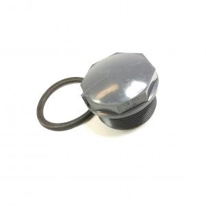 Lock med tätning hydraultank alu B4