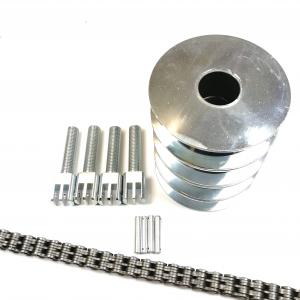 Lyftkedja förstärkt B4 par med sprintar 