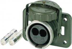 Nato-kontakt med skruvlock