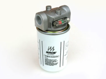 Hydraulfilter retur med hållare