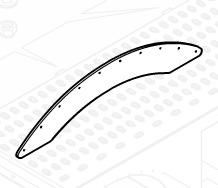 Stänkskydd hjulhus sida