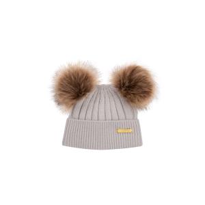 Winter hat 0-6 mon Grey