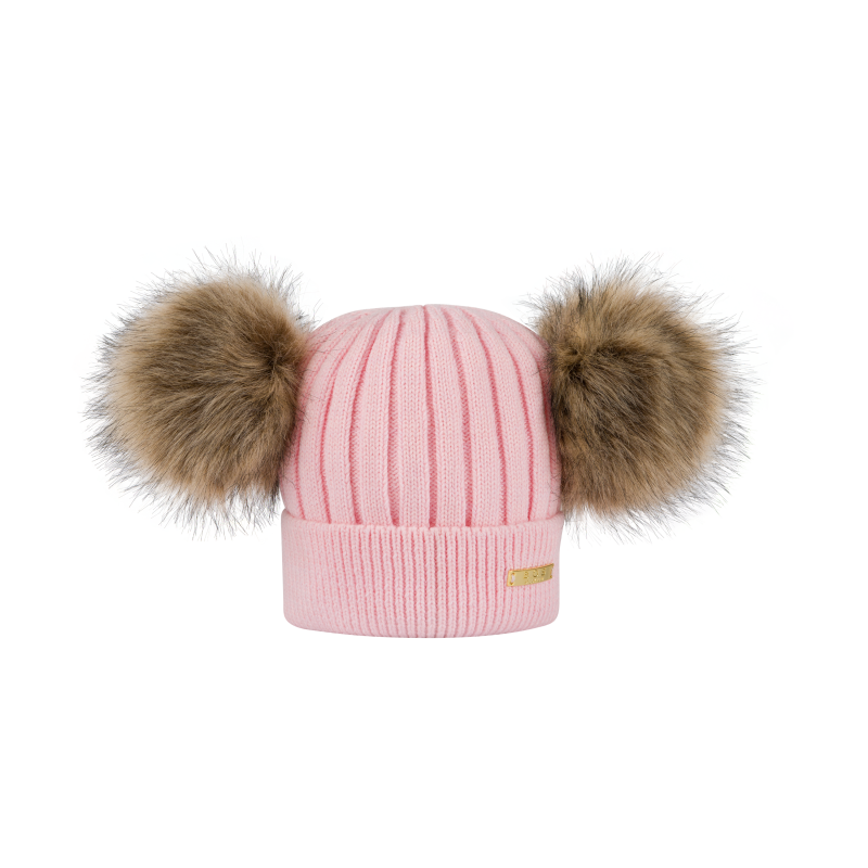 Knitted winter hat Pink