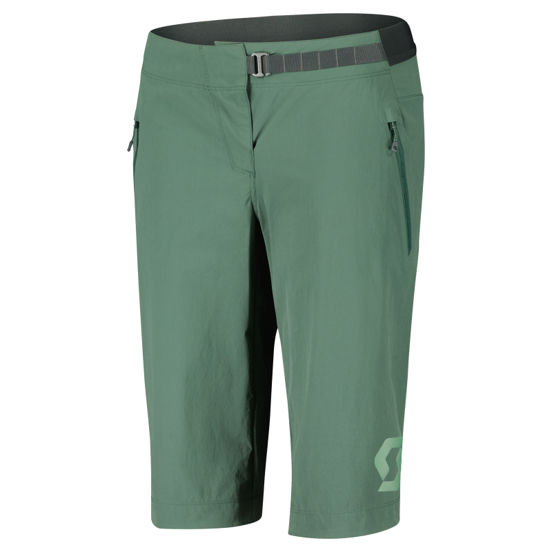 Scott Shorts W´s Trail Flow Vertic (Grön, S)