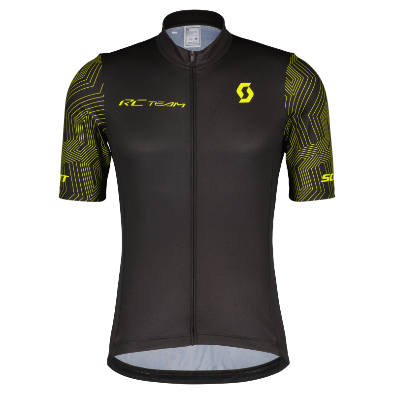 Scott Shirt RC Team Herr (Svart/Gul, S)