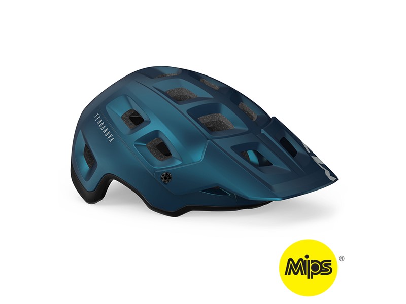 Met Mtb Hjälm Terranova Mips (S, Blå Metallic)