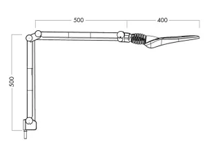 Lupplampa LUXO Circus LED 3,5