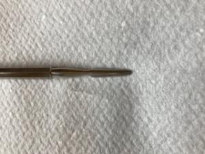 Nageltrångsfil grov dubbel 14 cm