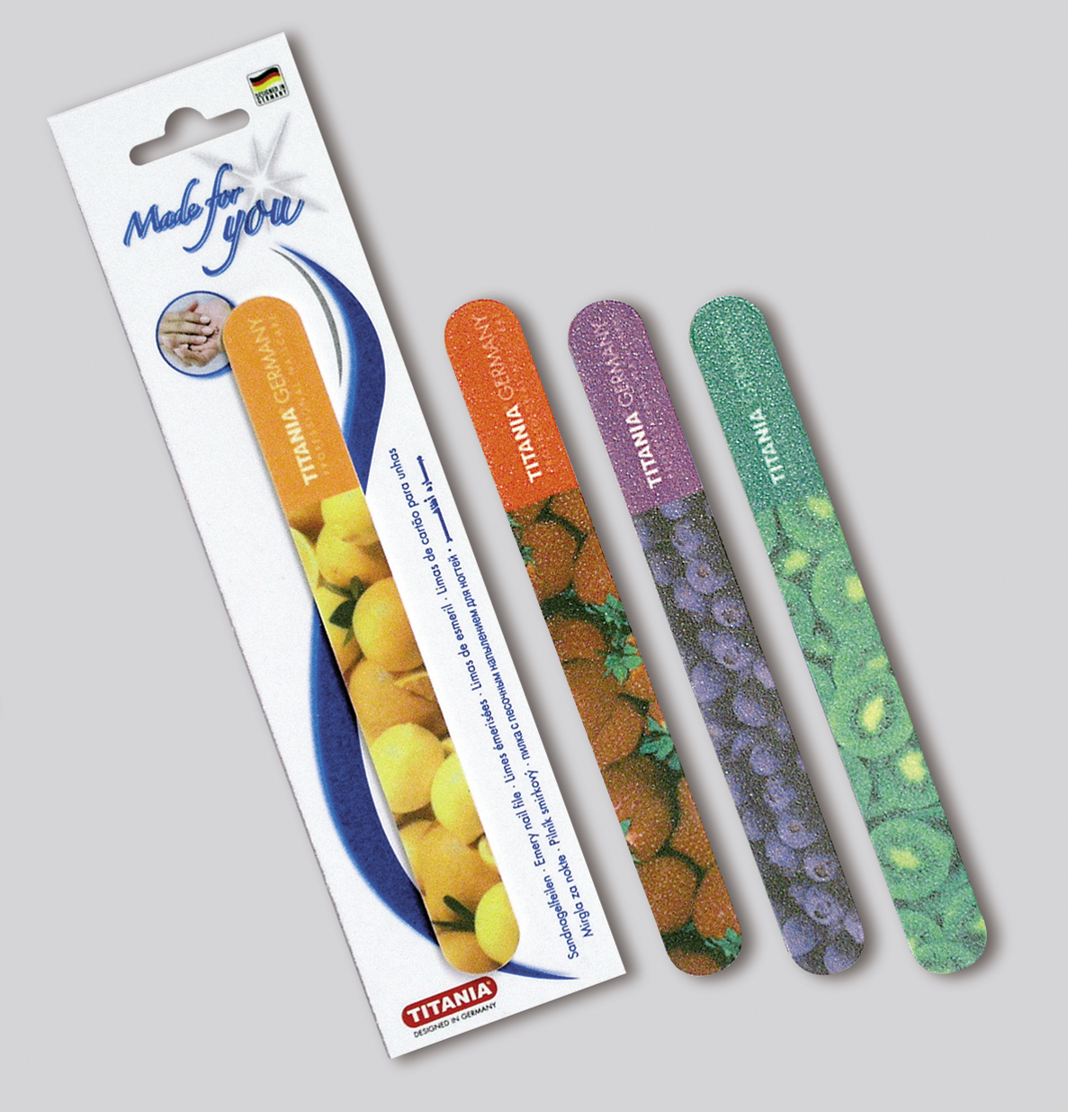 Nagelfil - frukt, grov/fin