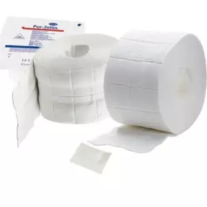 Cellulosakompress Pur-Zellin på rulle, 4 x 5 cm., 500/fp