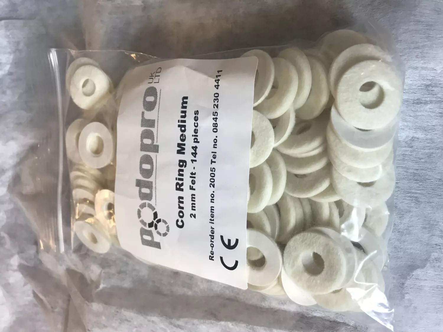 Filtring, rund, medium 2 mm, 144/fp