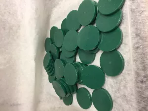 Vax azulen, grönt, 1 kg, påse