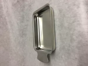 Instrumentbricka rostfri 13x10cm