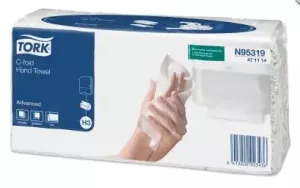 Pappershandduk H3 oblekt, 120 st/frp