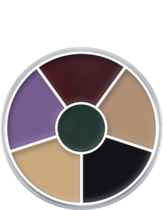 CreamColorCircle Black Eye