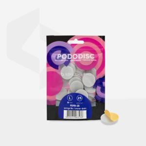 Slipkuddar för pedikyr 25mm paket 25st