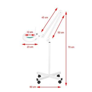 Lupplampa med stativ LED 12 W