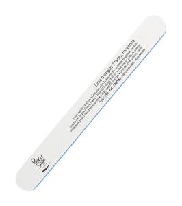 2-sidig nagelfil 180/180, white