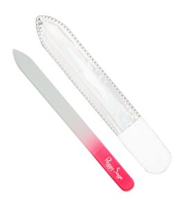 Glasfil för naturlig nagel