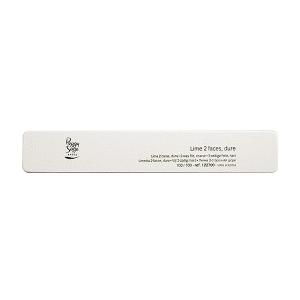 2-sidig rektangulär nagelfil 100/100, white