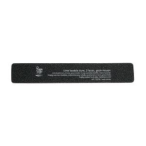 2-sidig rektangulär nagelfil 100/180, black