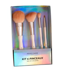Set med 4 makeup penslar