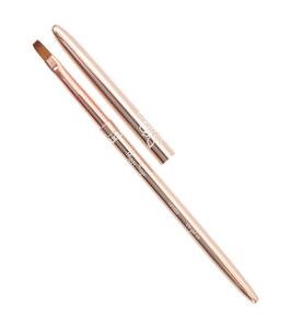 Platt UV-pensel Rosé gold - synthetic #4