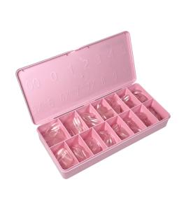 Nageltippar Soft gel x 600 medium stiletto