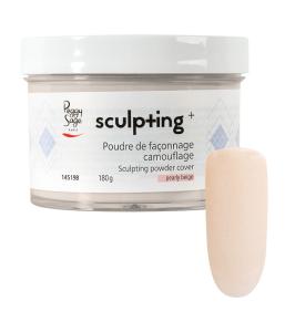 Akrylpulver cover pearly beige - 180g