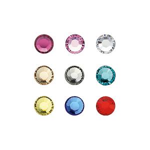 20 strasstenar Multicoloured SS5