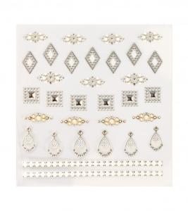 Nagelstickers jewel