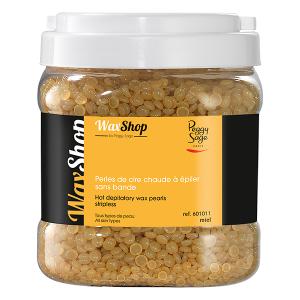 Varmt kroppsvax utan remsa-1 kg pärlor miel