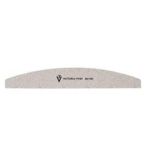 White crescent nail file 80/100