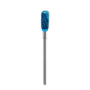 Drill bits för gele och akrylnaglar blue