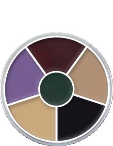 CreamColorCircle Black Eye