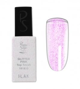 Top finish Gelelack Glitter Pink I-LAK 11ml