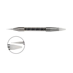 Double Silicon Brush for decoration and Dotting Tool